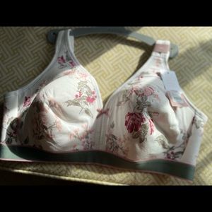 Lane Bryant  lightly lined no wire cotton bra